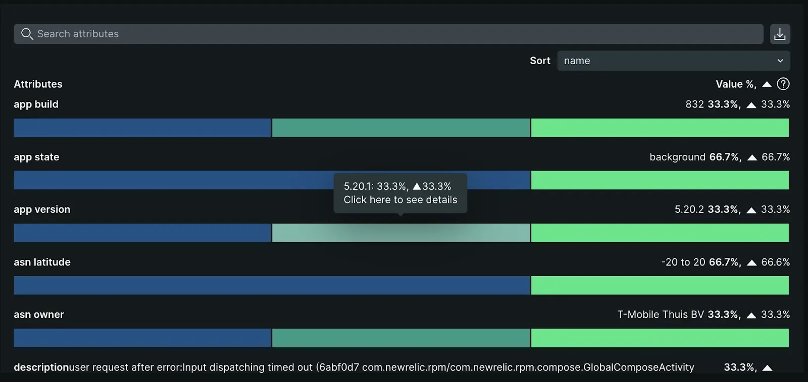 screenshot of anr profiles