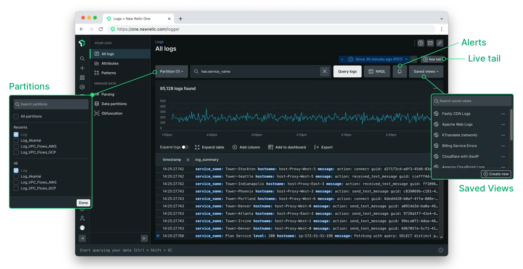 Logs UI Design Updates